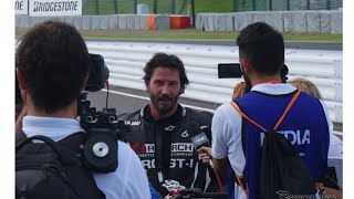 キアヌ・リーブス、【鈴鹿8耐】で鈴鹿を駆ける「サーキット走れて幸せ」