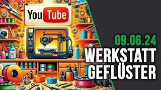 🔧 Werkstattgeflüster LIVE! 🚀 NEUE Projekte \u0026 Produkte: WastL Fix, Filament Beutel \u0026 Mega 3D-Druck! 🎉