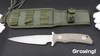 FOX KNIVES【フォックス ナイブス】■ SERIE E.T.K. EXAGON 【440C】【マイカルタ】フィックスド