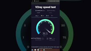 X-ui x2ray, v2ray server speed test+Vmess+TCP #v2ray #xui #vpn #vpnserver #vless #vmess #trojan