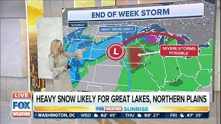 Winter Storm Threatens Central US With Snow, Ice, Severe Storms, Flash Flooding