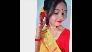 হলুদ বরণ মেঘলা ❤️💛#ytshorts #trendingvideo #viralvideo #video #post #status #share