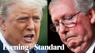 Donald Trump’s scathing attack on Republican Mitch McConnell: ‘Sullen and unsmiling political hack’