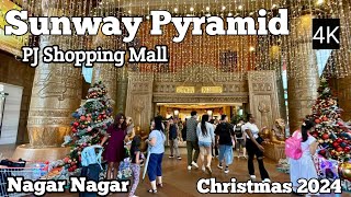 SUNWAY PYRAMID - Shopping Mall \u0026 THEME PARK | Malaysia Walking Tour 2024