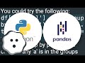 python pandas 