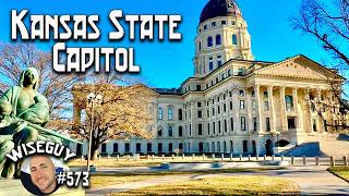 Climbing to the TOP of the Kansas State Capitol Building ||| Topeka, Kansas
