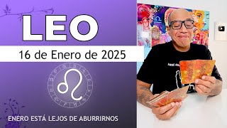 LEO | Horóscopo de hoy 16 de Enero 2025