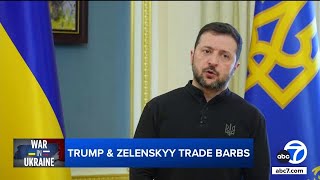 Trump calls Zelenskyy 'dictator' as Ukraine leader slams him for Russian 'disinformation'