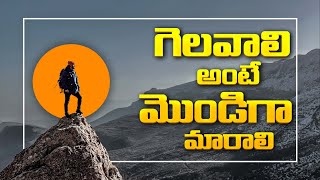 గెలవాలి అంటే మొండిగా మారాలి | The Best Version Of Yourself | Sathyagrahi