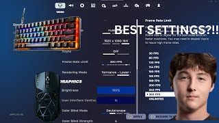 I USED COOPER'S INSANE FORTNITE SETTINGS!!