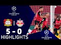 Bayer Leverkusen - RB Salzburg 5-0 Highlights | UEFA Champions League - 2024/2025