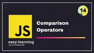 JavaScript for Beginners A -Z #14 | Comparison Operators