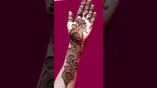 Simple mehndi designs #newsong #punjabisong #trendingshort #trendingsong #traditonal