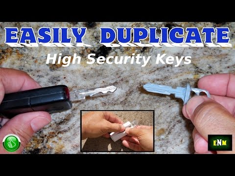 How To EASILY Duplicate High Security Keys How To EASILY Duplicate High Security Keys