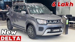 NEW IGNIS DELTA 2025 Updated Model || Maruti Suzuki IGNIS 2025 Delta Grey Colour Review