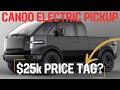 Canoo Pickup 2024 Price Reveal Update & Info!