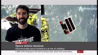 Elsa-d - first mission to clean up space debris (Astrocale) (Earth/Space) BBC News - 20th March 2021