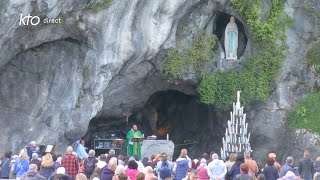 Messe de 10h à Lourdes du 16 octobre 2023