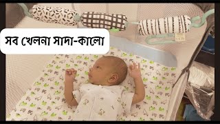 ০-৩ মাস বয়সে শিশুর খেলনা কেমন হবে।। THE LOOKER 0-3 months