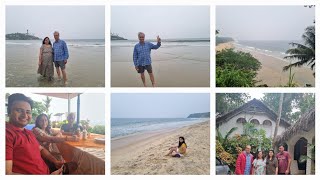 Inda Hotel,Varkala beach and Abba cafe visit🏖️⛱️🍷🍔🌭🌊🏄