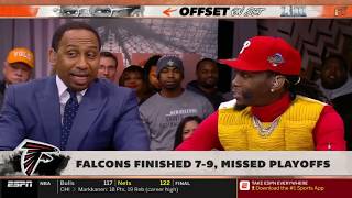 Stephen A. SHOCKS "How do predict Patriots vs Rams of Offset: Rapper, Member of Migos" | First Take