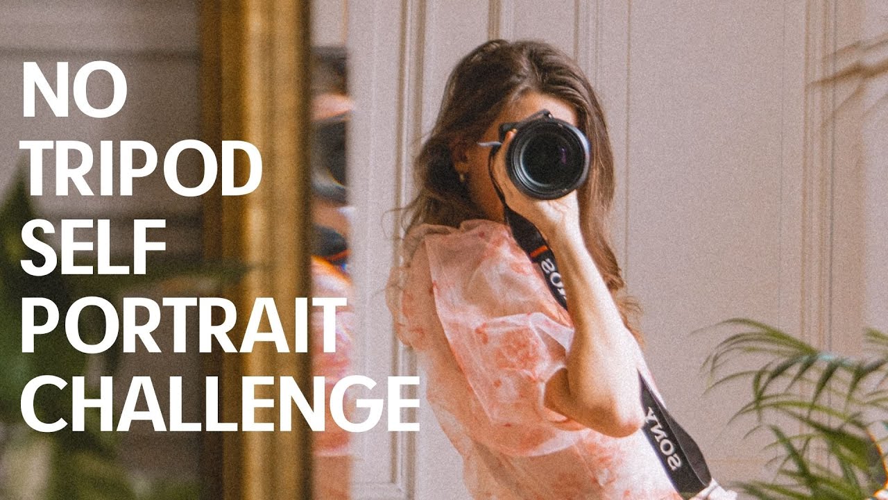 How To Take A Self Portrait Without A Tripod (Photo Challenge 12) - YouTube