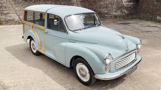 1968 morris traveller restored for sale walkaround + starting, idling