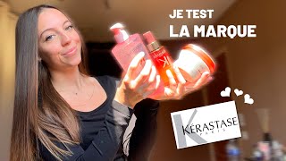 JE TEST LA MARQUE KERASTASE (PROBLÈME CHEVEUX FINS ET SECS)