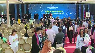 Cérémonie de remise des diplômes des lauréats de l'Ecole de droit et Sciences Po Rabat