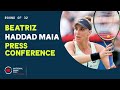 Press Conference | Beatriz Haddad Maia - Round of 32 | #OBN23