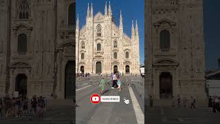 Milan city 4k shorts video #dhaka #travel #italy #milan 🇮🇹