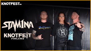 STAM1NA on STILL HAVING FUN as a band at KNOTFEST FINLAND