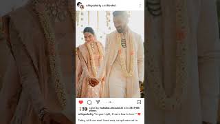 #klrahul and #athiyashetty's wedding photos 😍 #shorts