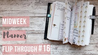 Midweek Planner Flip #16 | Foxy Fix Travelers Notebook \u0026 Planner Perfect Set Up