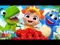 Fun Dinosaur Song | Little Angel Kids Songs & Nursery Rhymes