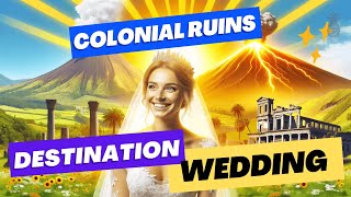 Grand Destination Wedding Venue in Antigua Guatemala | Exploring Convento La Recoleccion Ruins Tour