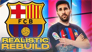 FIFA 23 Rebuild Barcelona Career Mode  PS5 Live stream