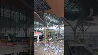 Chongqing East Railway Station under construction - This Is China  #travelchina  #chinaexperience