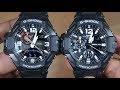 CASIO G-SHOCK GRAVITYMASTER GA-1000-1A VS GA-1100-1A