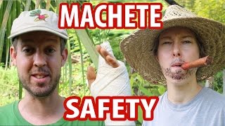 Machete Safety (In Which Rachel Reenacts David's Accident) - TCEG Episode 9
