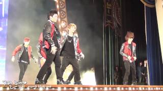 [Fancam] TEEN TOP 틴탑 120301 롯데월드 TOP STAR 오디션 미치겠어 단체 full ver.