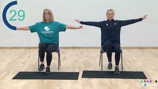 Keeping active with cancer - Chair based exercises 2