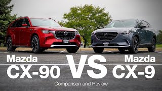 2023 Mazda CX-9 vs 2024 Mazda CX-90 | Comparison and Review