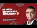 Python Dictionary Fundamentals Explained 🔥 | Keys & Values Made Easy