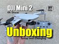 DJI Mini 2 4K Drone Unboxing Setup and Charging