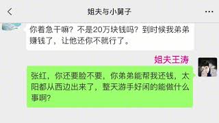 小舅子找姐夫借钱，狠心姐姐把家底掏空，结果赔了夫人又折兵