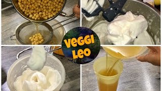 Aquafaba selber machen - veganer Eischnee | mit und ohne Thermomix