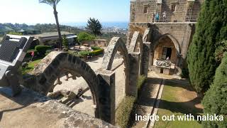 bellapais kyrenia north cyprus 4k