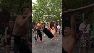 这个动作谁累谁知道！叫上你的健身搭子挑战一下！#sports #fitness #challenge