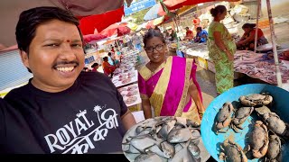 आईला घेऊन गेलो पनवेलच्या फिश मार्केटला 😍| Uran Naka Fish Market| S For Satish | Panvel (Navi Mumbai)